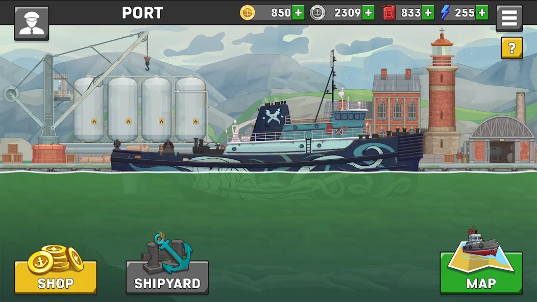 Ship Simulator: Boat Game (Шип Симулятор)  [МОД Много монет] Screenshot 1