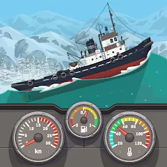 Взломанная Ship Simulator: Boat Game (Шип Симулятор)  [МОД Много монет] - полная версия apk на Андроид