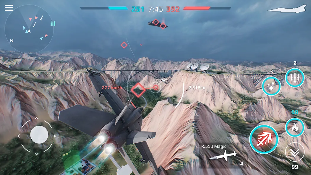 Sky Combat: War Planes Online (Скай Комбат)  [МОД Бесконечные деньги] Screenshot 2