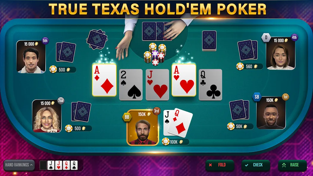 Poker Tour: Texas Holdem World (Покер Тур)  [МОД Меню] Screenshot 1