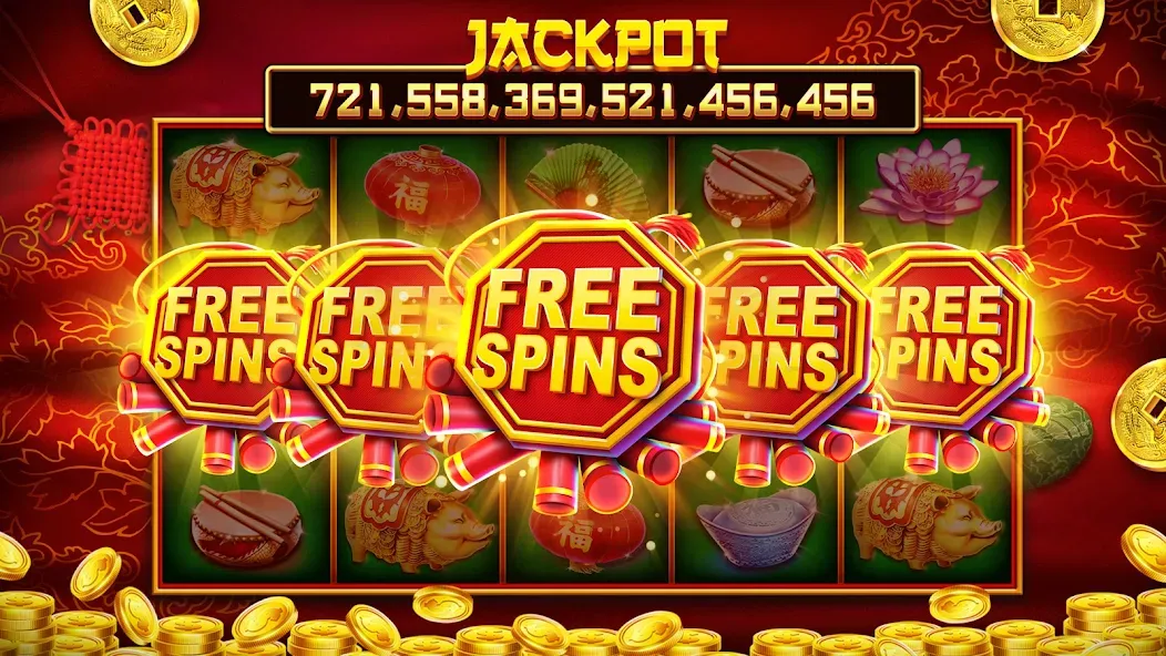 Winning Slots Las Vegas Casino (Виннинг Слотс Лас Вегас Казино)  [МОД Много монет] Screenshot 4