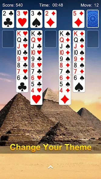 Solitaire - Classic Card Game (Солитер)  [МОД Бесконечные монеты] Screenshot 4