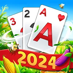 Скачать взлом Solitaire Tripeaks - Farm Trip (Фарм Джорни)  [МОД Unlimited Money] - стабильная версия apk на Андроид