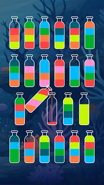 SortPuz™: Water Sort Puzzle (СортПаз)  [МОД Бесконечные монеты] Screenshot 4