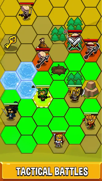 Five Heroes: The King's War (Файв Хироес)  [МОД Бесконечные деньги] Screenshot 5