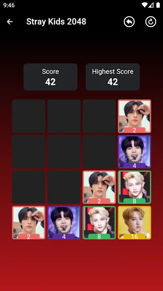 Stray Kids 2048 Game (Стрей Кидз 2048 игра)  [МОД Unlimited Money] Screenshot 3