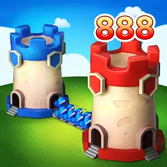 Взлом Ant Fight: Conquer the Tower  [МОД Бесконечные деньги] - стабильная версия apk на Андроид