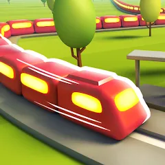 Скачать взлом Train Adventure - Line Game (Трейн Эдвенчер)  [МОД Menu] - полная версия apk на Андроид