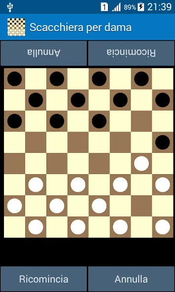 Italian Checkers - Dama (Дама)  [МОД Menu] Screenshot 1