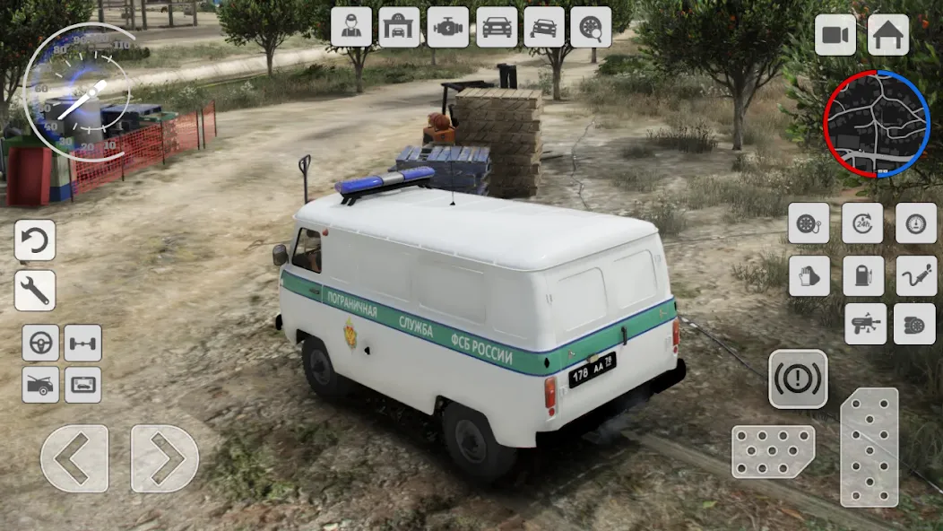 UAZ Loaf: Special vehicle 4x4  [МОД Mega Pack] Screenshot 4