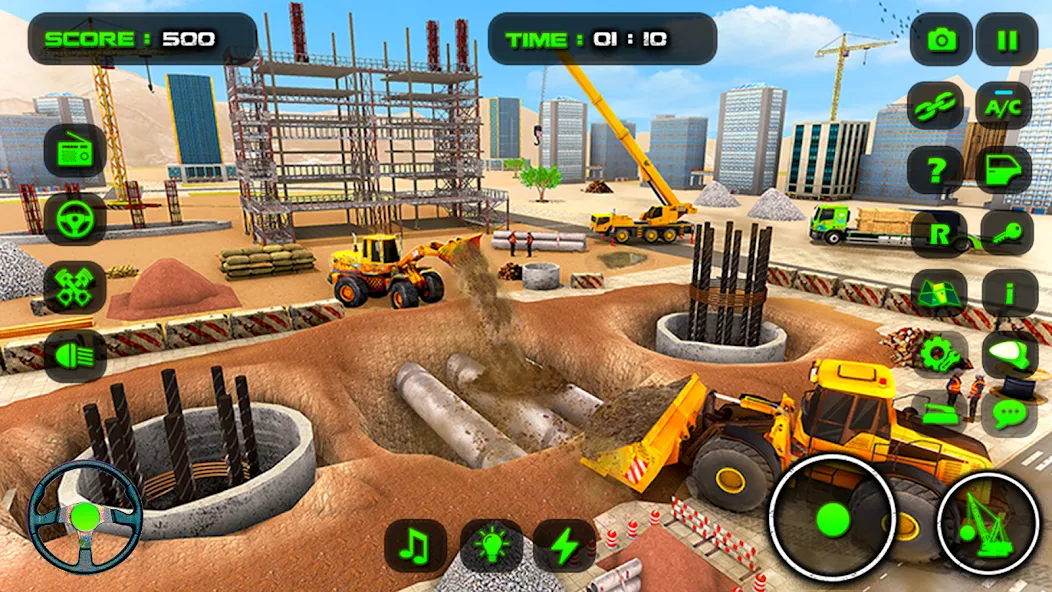 City Construction: Sand Games  [МОД Все открыто] Screenshot 3