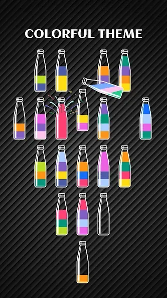 Water Sort Jigsaw: Sortpuz  [МОД Unlocked] Screenshot 3