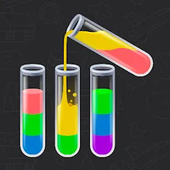 Взлом Water Sort Puzzle - Sort Color  [МОД Меню] - последняя версия apk на Андроид